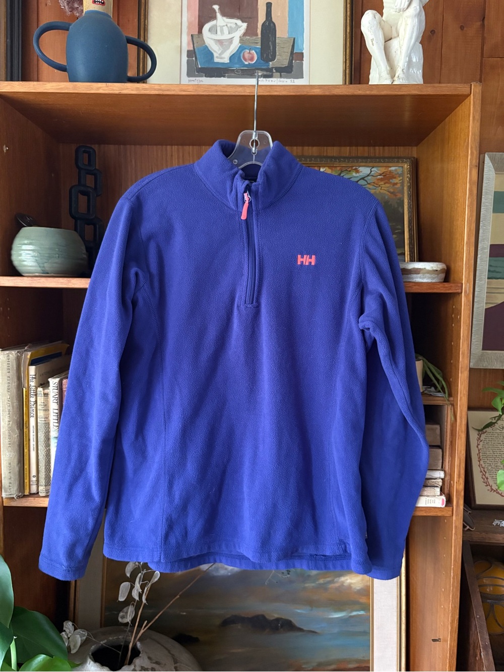 Helly Hansen Royal Purple 1/4 Zip Fleece XL